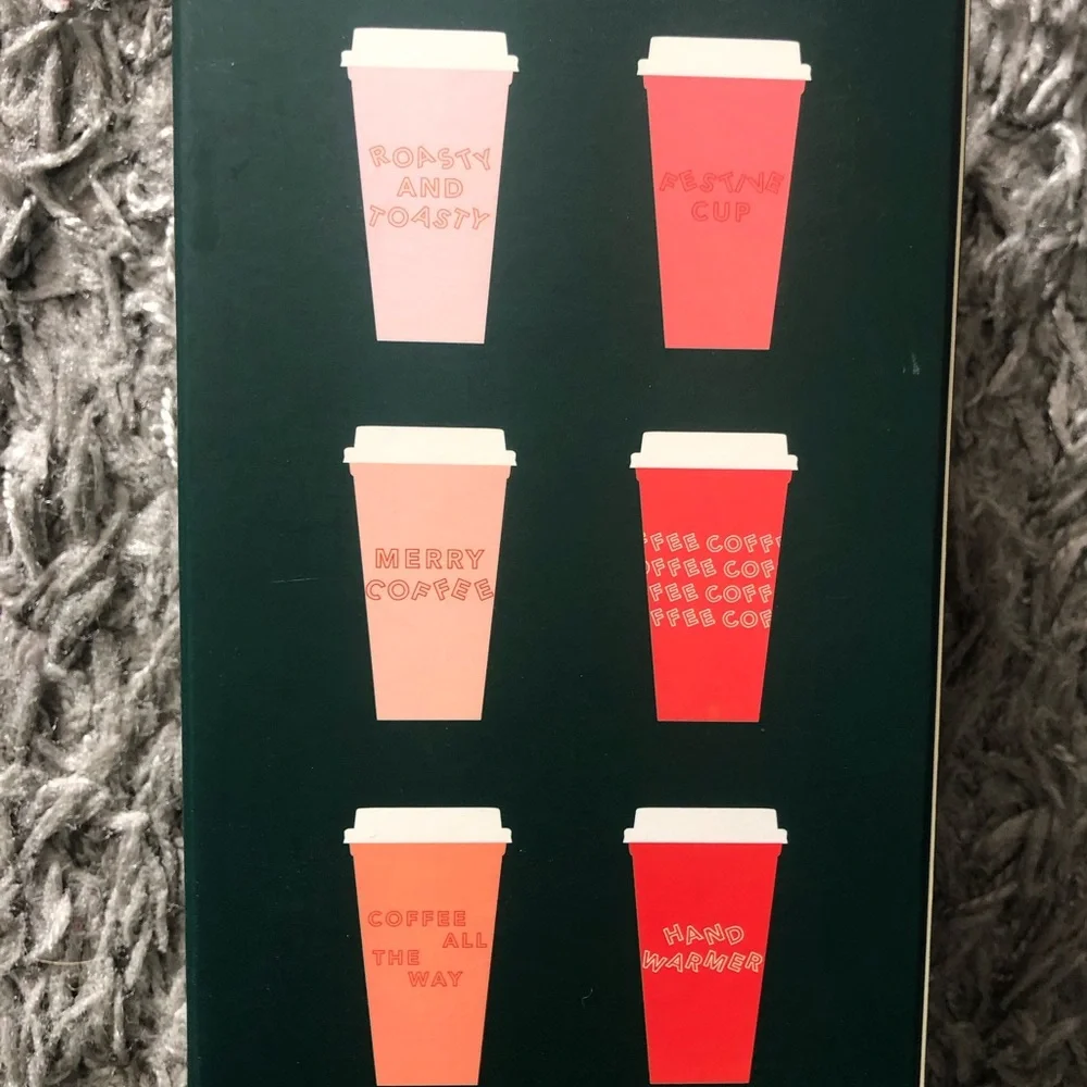 Starbucks Holiday Reusable Hot Cups, New in Box